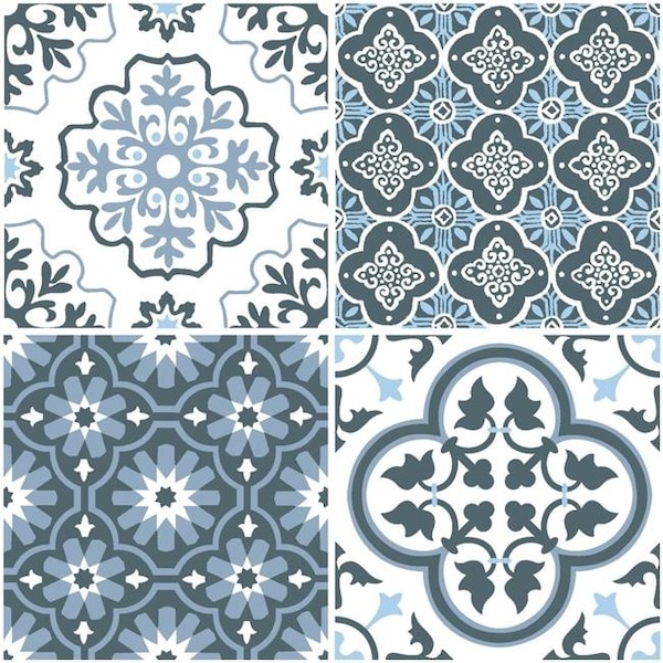 Floorpops FloorPops FP2951 Myriad Peel & Stick Floor Tiles FP2951 - main